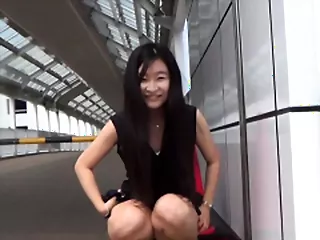 Sex-positive chinese teenager pees