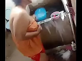 Thai aunty flushing